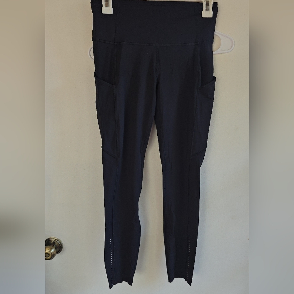 Lululemon Rare Soul Cycle Fast And Free Leggings Size 6 25" - Picture 2 of 5